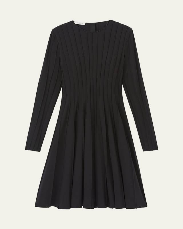 A-Line Pintuck Dress